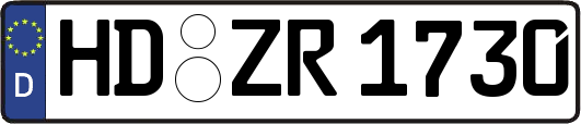 HD-ZR1730