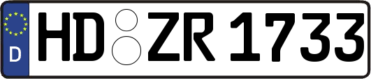 HD-ZR1733