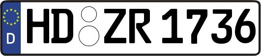 HD-ZR1736