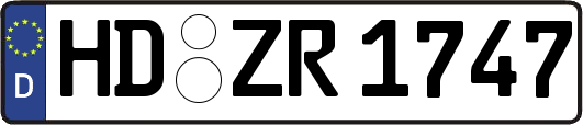HD-ZR1747