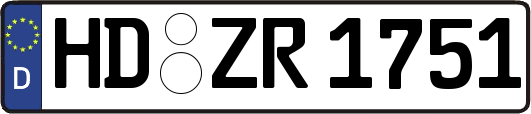 HD-ZR1751