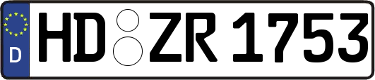 HD-ZR1753