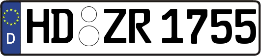 HD-ZR1755