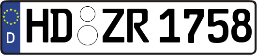 HD-ZR1758