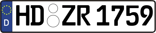 HD-ZR1759
