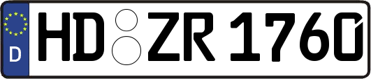 HD-ZR1760