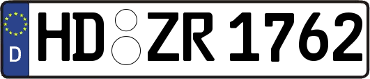 HD-ZR1762