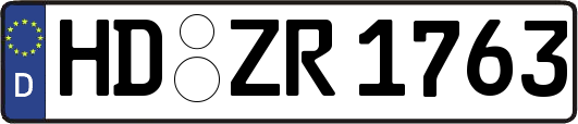 HD-ZR1763