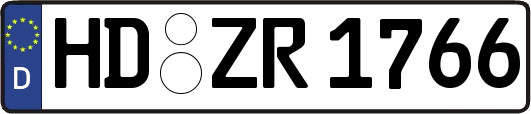 HD-ZR1766