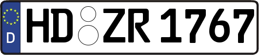 HD-ZR1767
