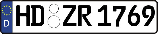 HD-ZR1769