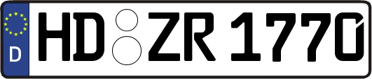 HD-ZR1770