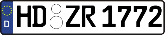 HD-ZR1772
