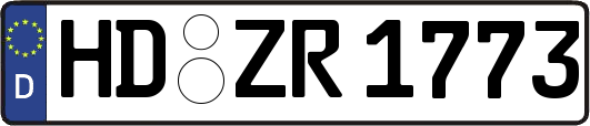 HD-ZR1773