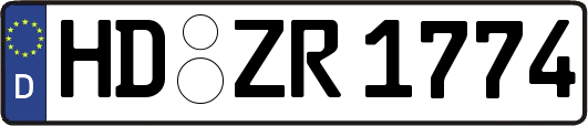 HD-ZR1774