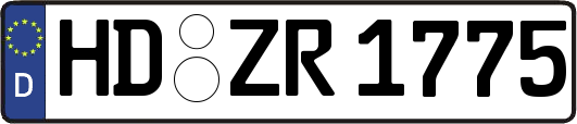 HD-ZR1775