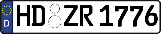 HD-ZR1776