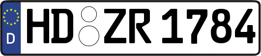 HD-ZR1784