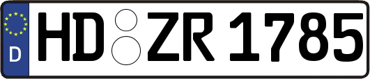 HD-ZR1785