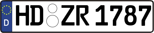 HD-ZR1787