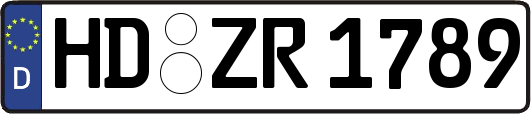 HD-ZR1789