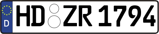 HD-ZR1794