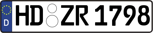 HD-ZR1798