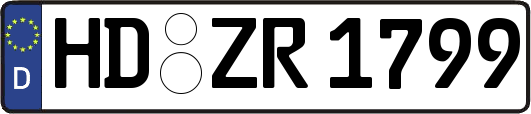 HD-ZR1799