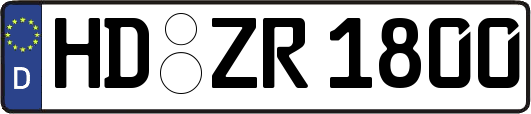 HD-ZR1800