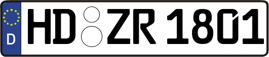 HD-ZR1801