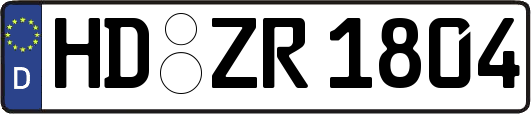 HD-ZR1804
