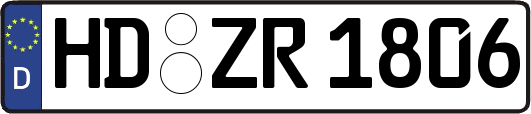 HD-ZR1806