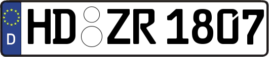 HD-ZR1807