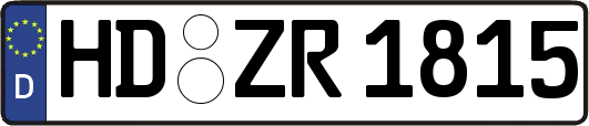 HD-ZR1815