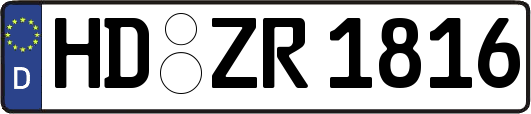 HD-ZR1816