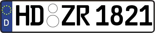 HD-ZR1821