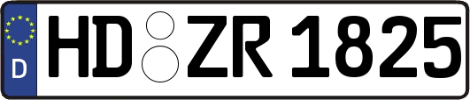 HD-ZR1825