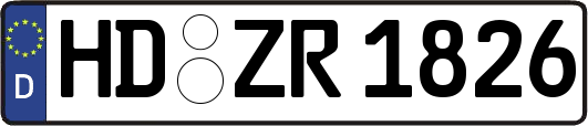 HD-ZR1826