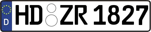 HD-ZR1827