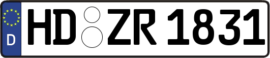 HD-ZR1831