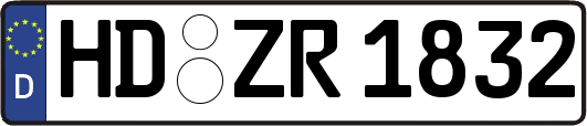 HD-ZR1832