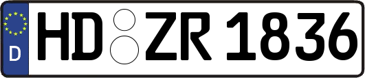 HD-ZR1836