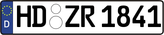 HD-ZR1841