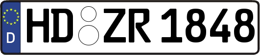 HD-ZR1848