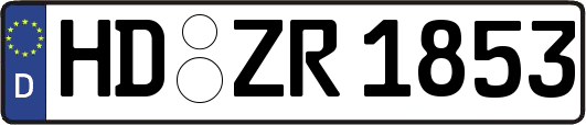 HD-ZR1853