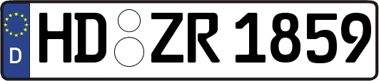 HD-ZR1859