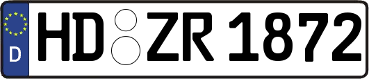 HD-ZR1872