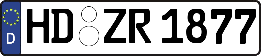 HD-ZR1877