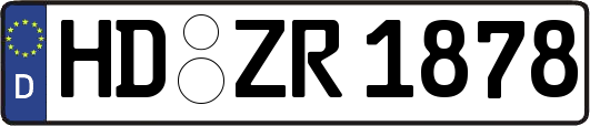 HD-ZR1878
