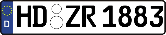 HD-ZR1883